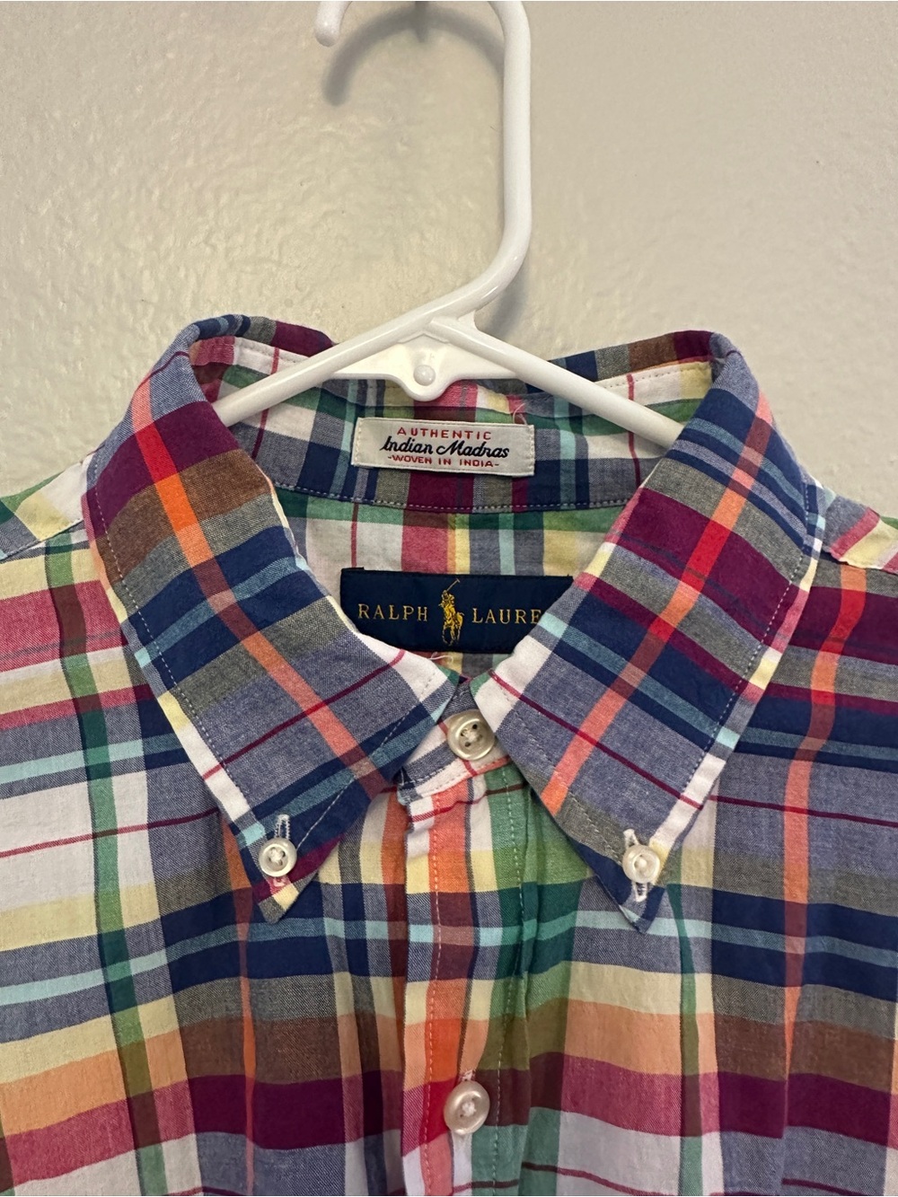 Ralph Lauren Plaid Short-Sleeve Button-Down Shirt - Picture 4 of 6